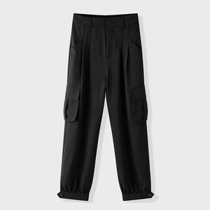 Woman's Black Cargo Pants